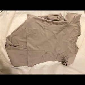 WonderWink 123 Khaki Scrub Set Medium